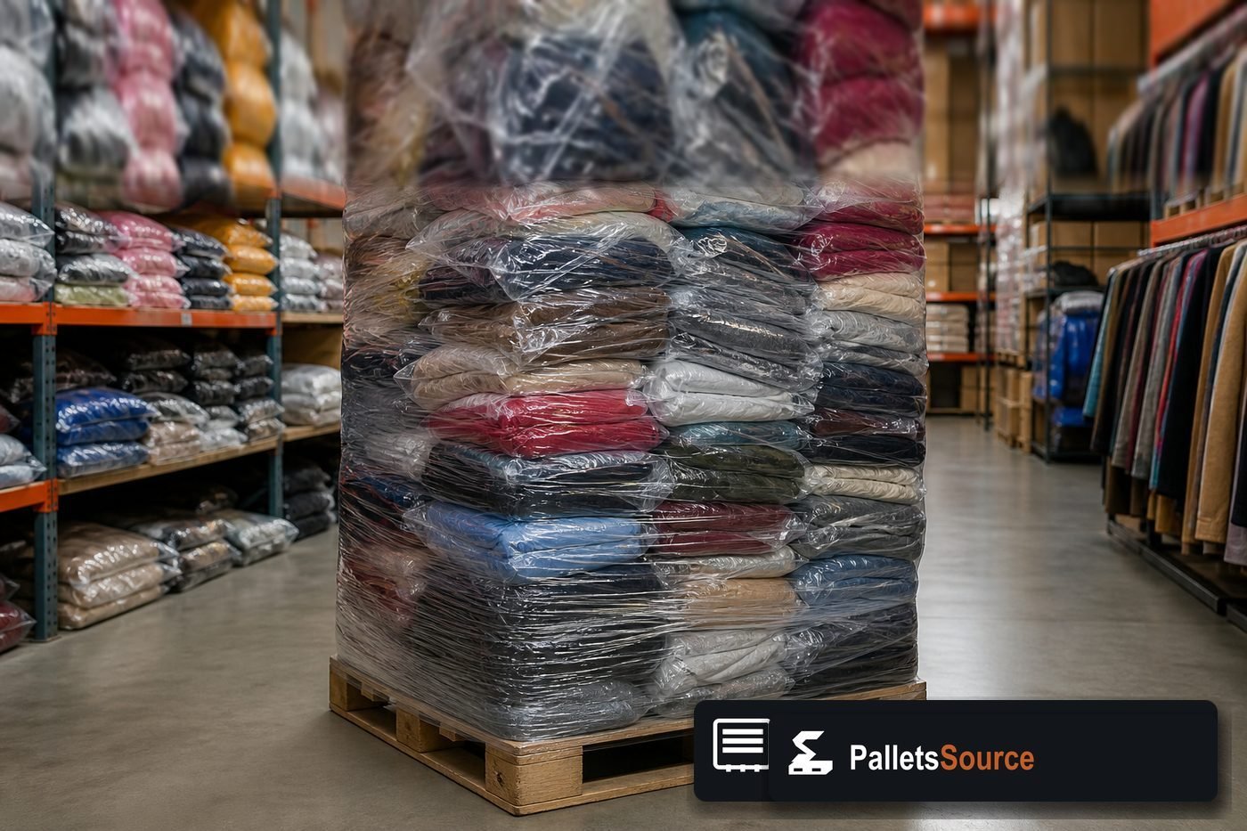 Wholesale clothing pallet category