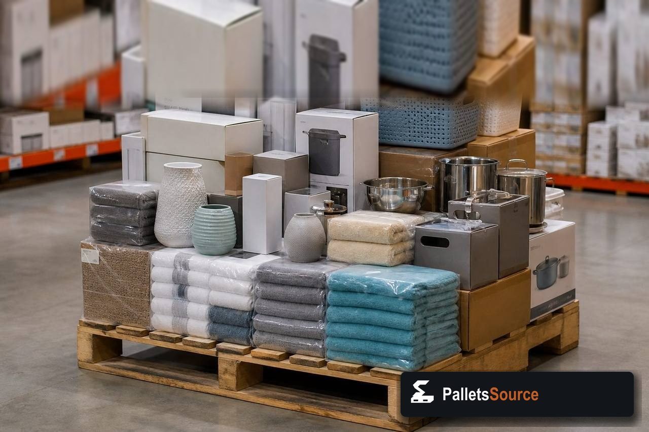 Wholesale home goods pallet category
