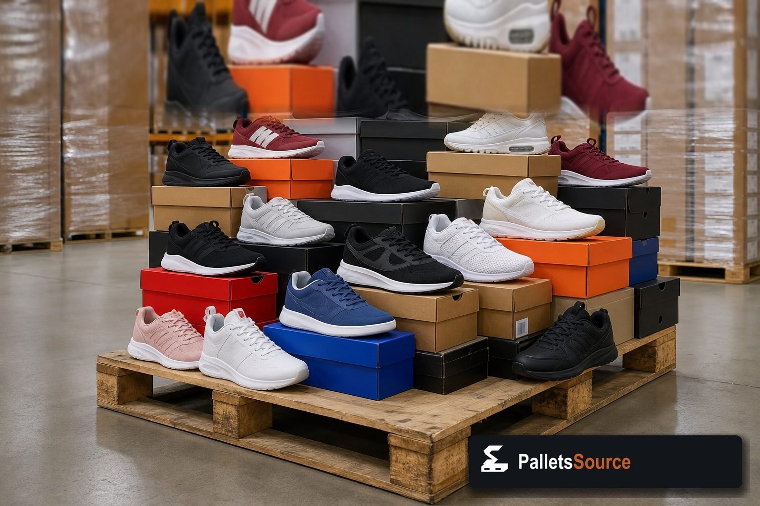 Wholesale shoe pallet category