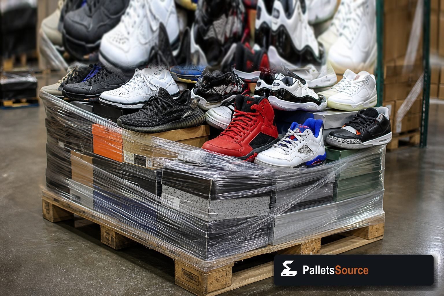 Wholesale sneaker pallet category