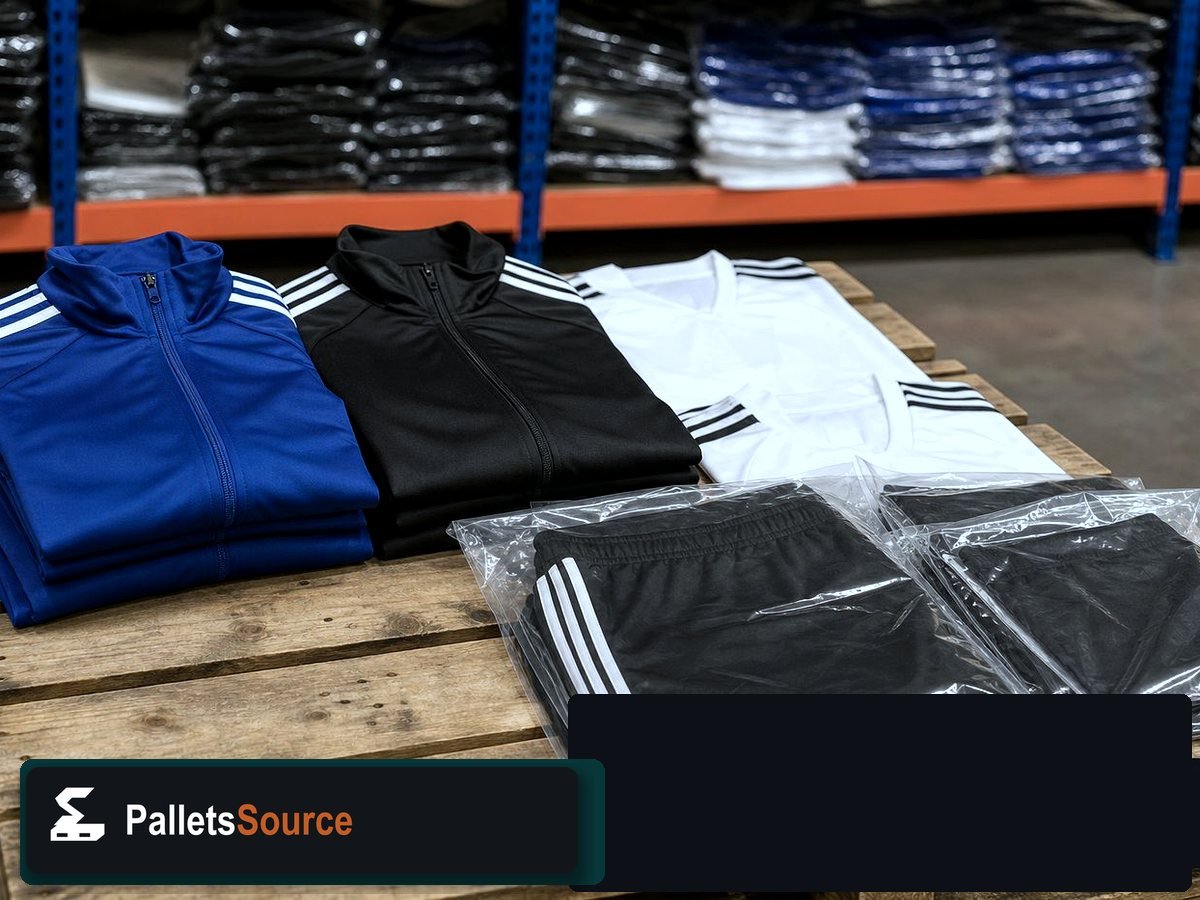 Adidas Clothing Pallets — Assorted units you can review before buy