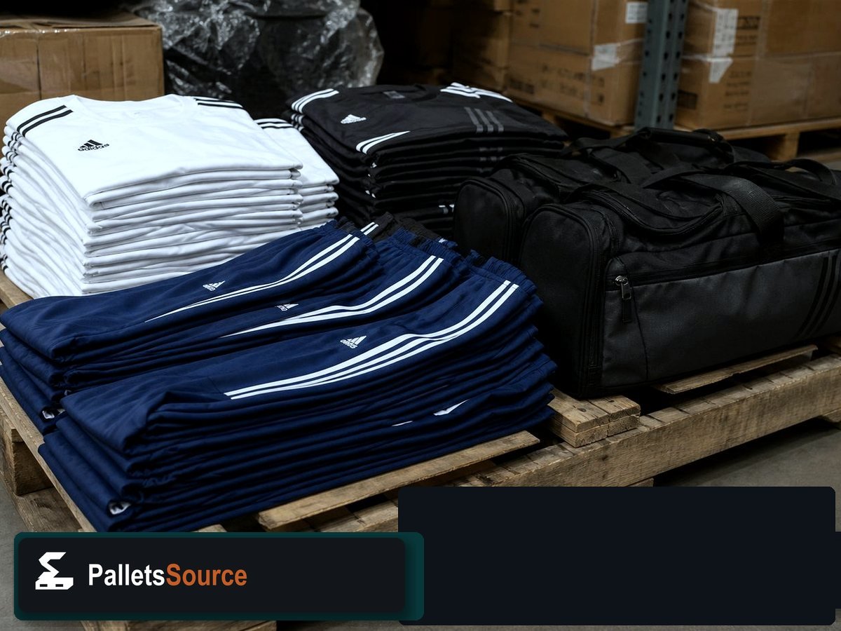 Adidas Clothing Pallets — Freight-ready pallet packing