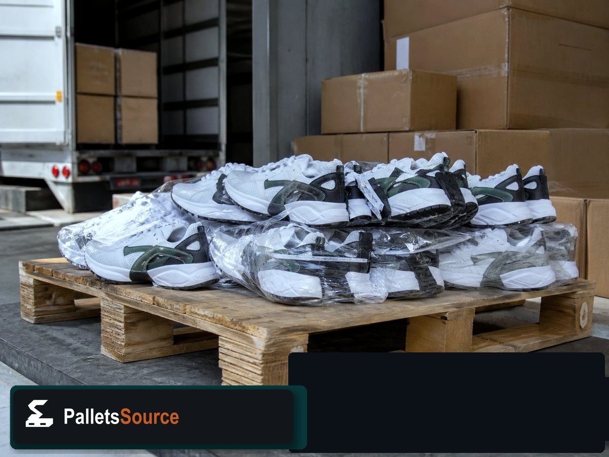 Adidas Shoe Pallets — Staging before your order ships