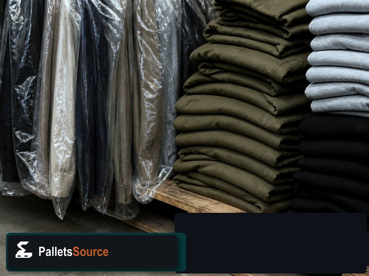 Apparel Pallets — Assorted units you can review before buy