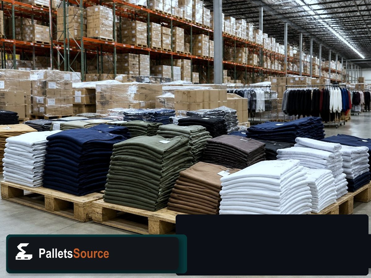 Apparel Pallets — Staging before your order ships