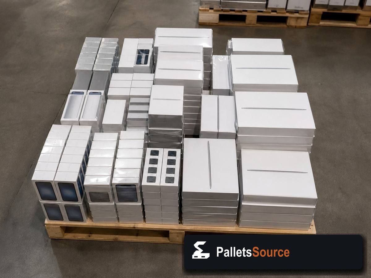 Apple Electronics Pallets — Second pallet angle