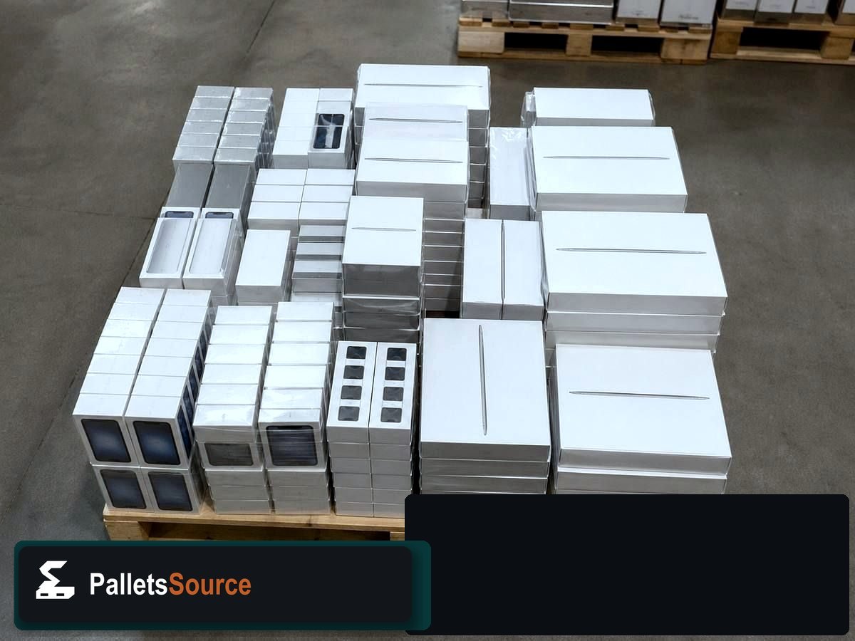 Apple Electronics Pallets — Freight-ready pallet packing
