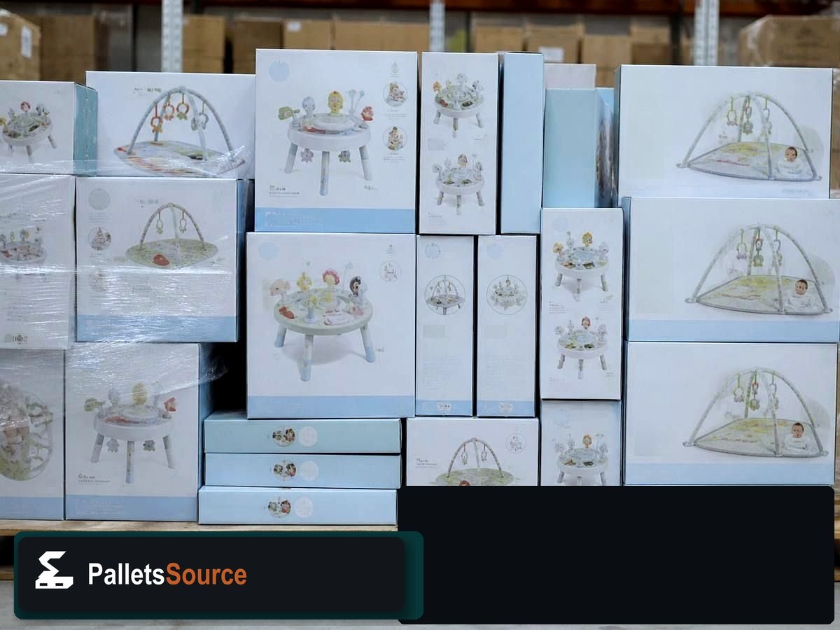 Baby Toy Pallets — Freight-ready pallet packing