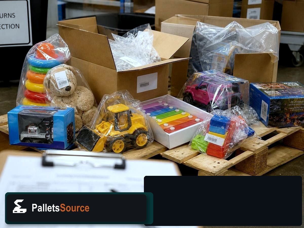 Baby Toy Pallets — Staging before your order ships