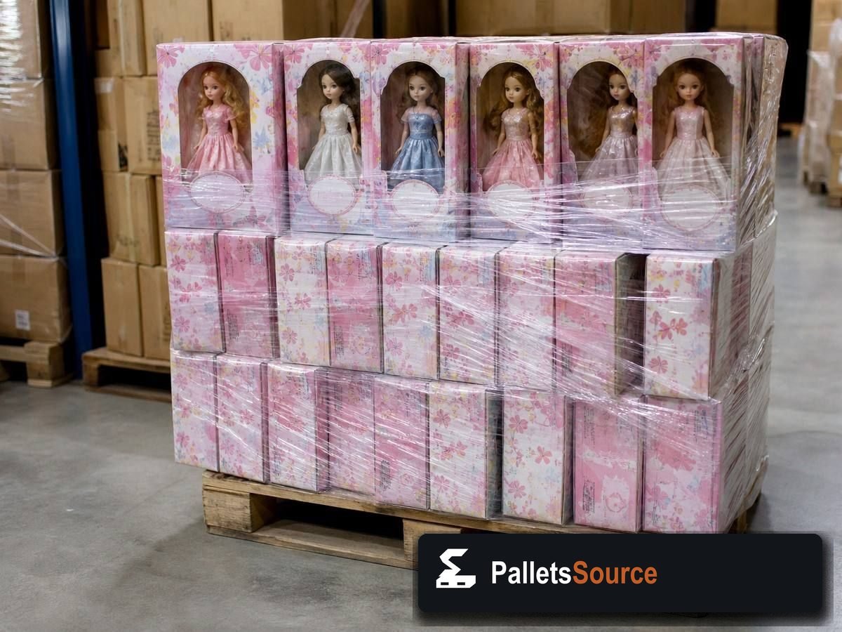 Barbie Pallets — Full pallet view