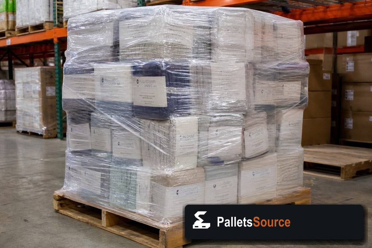 Bedding Pallets — Warehouse / shipping context