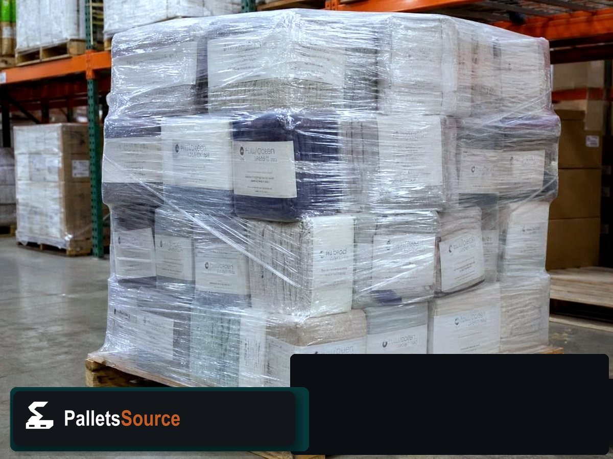 Bedding Pallets — Staging before your order ships