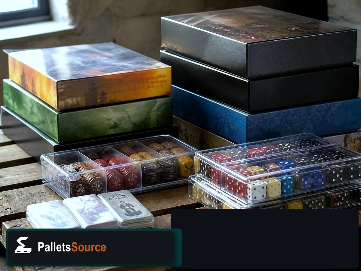 Board Game Pallets — Freight-ready pallet packing
