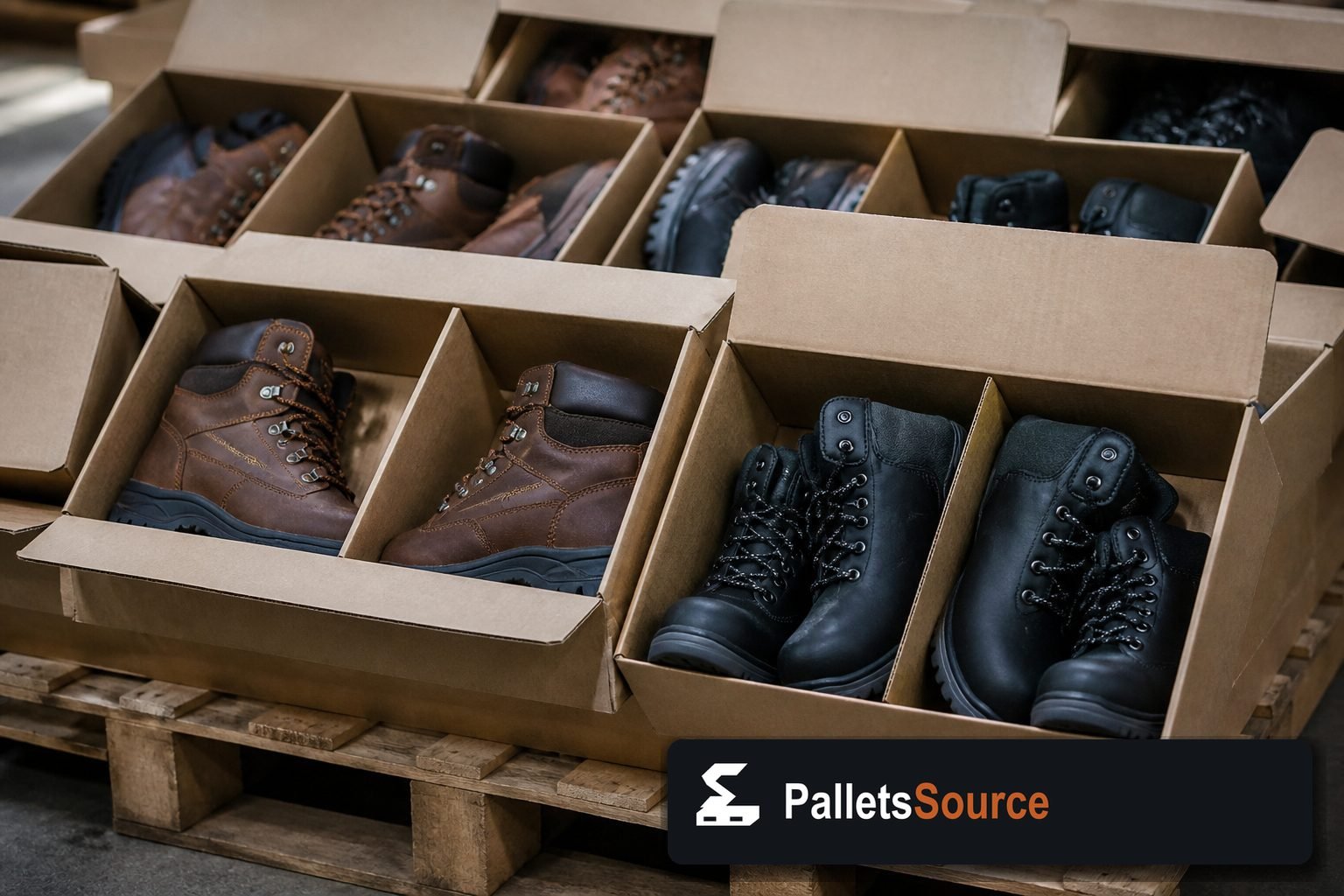 Boots Pallets — Contents / packed goods detail