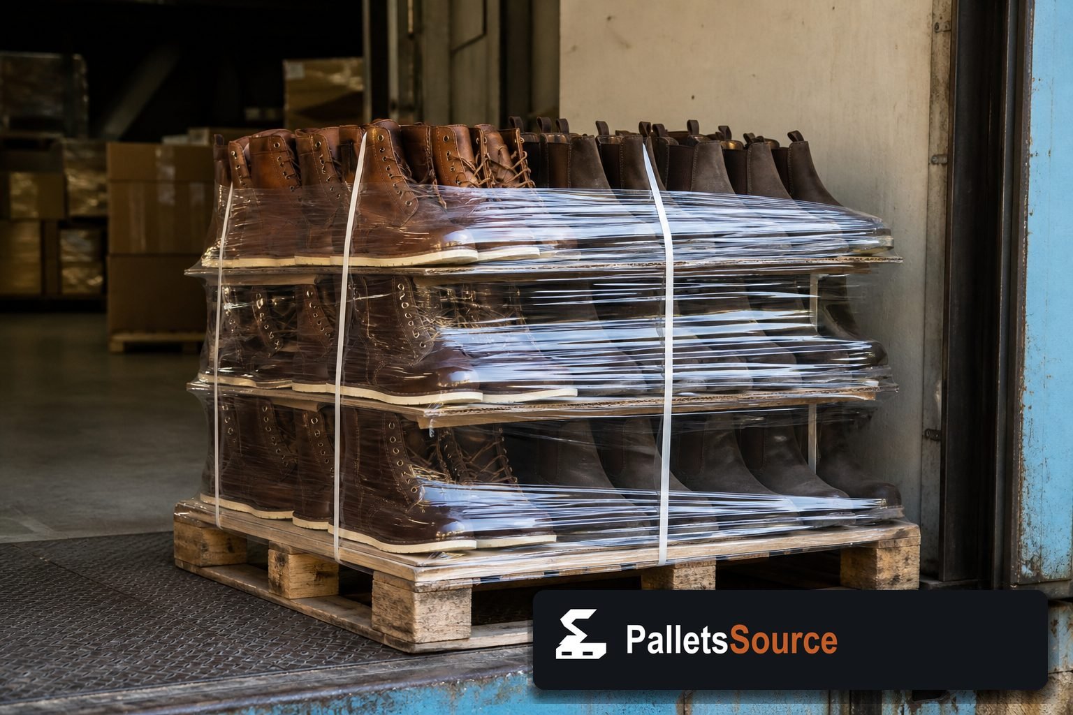Boots Pallets — Warehouse / shipping context