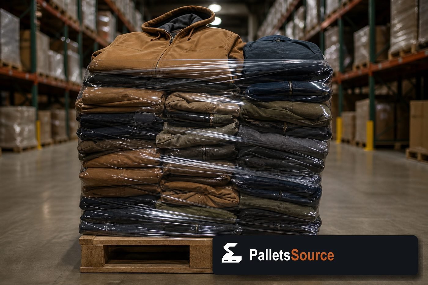 Carhartt Pallets — Warehouse / shipping context