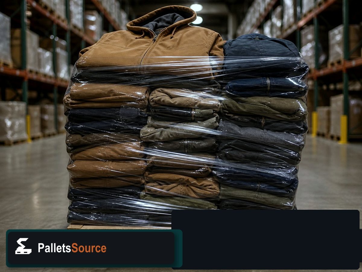 Carhartt Pallets — Staging before your order ships