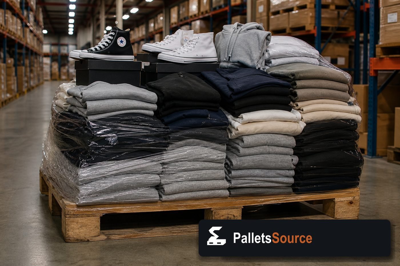 Converse Pallets — Warehouse / shipping context