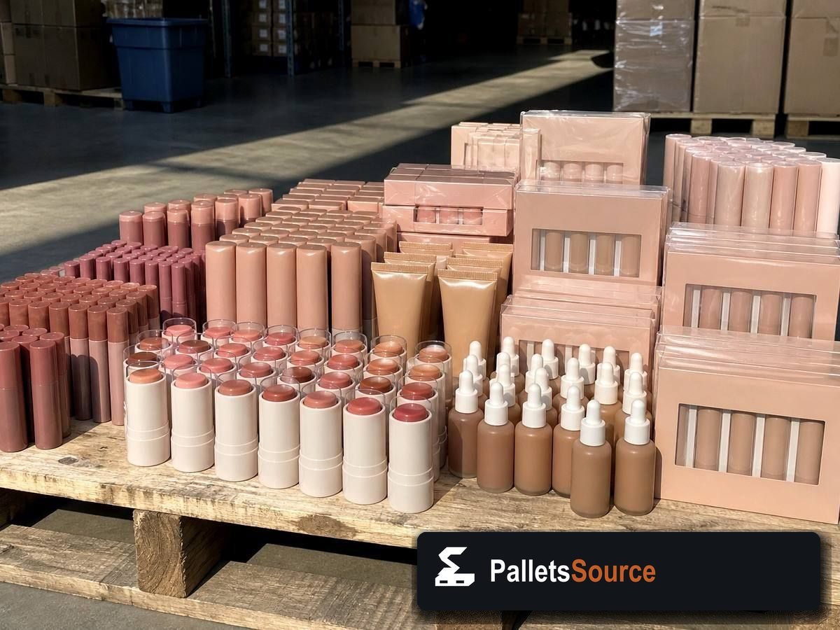 Cosmetics Pallets — Warehouse / shipping context