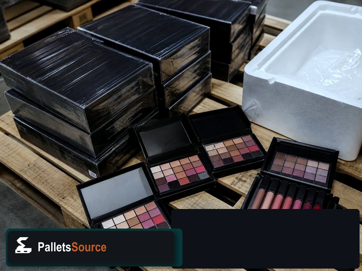 Cosmetics Pallets — Freight-ready pallet packing