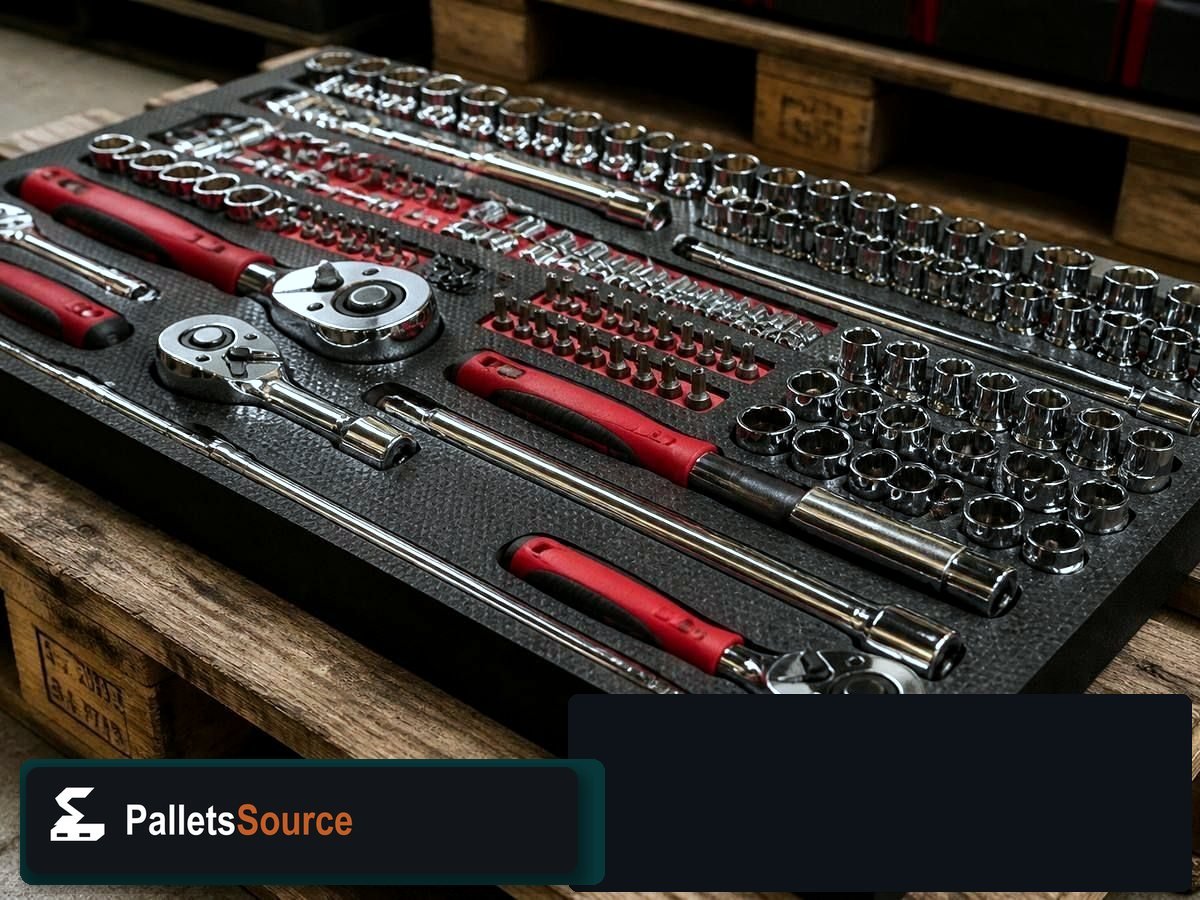 Craftsman Tool Pallets — Freight-ready pallet packing