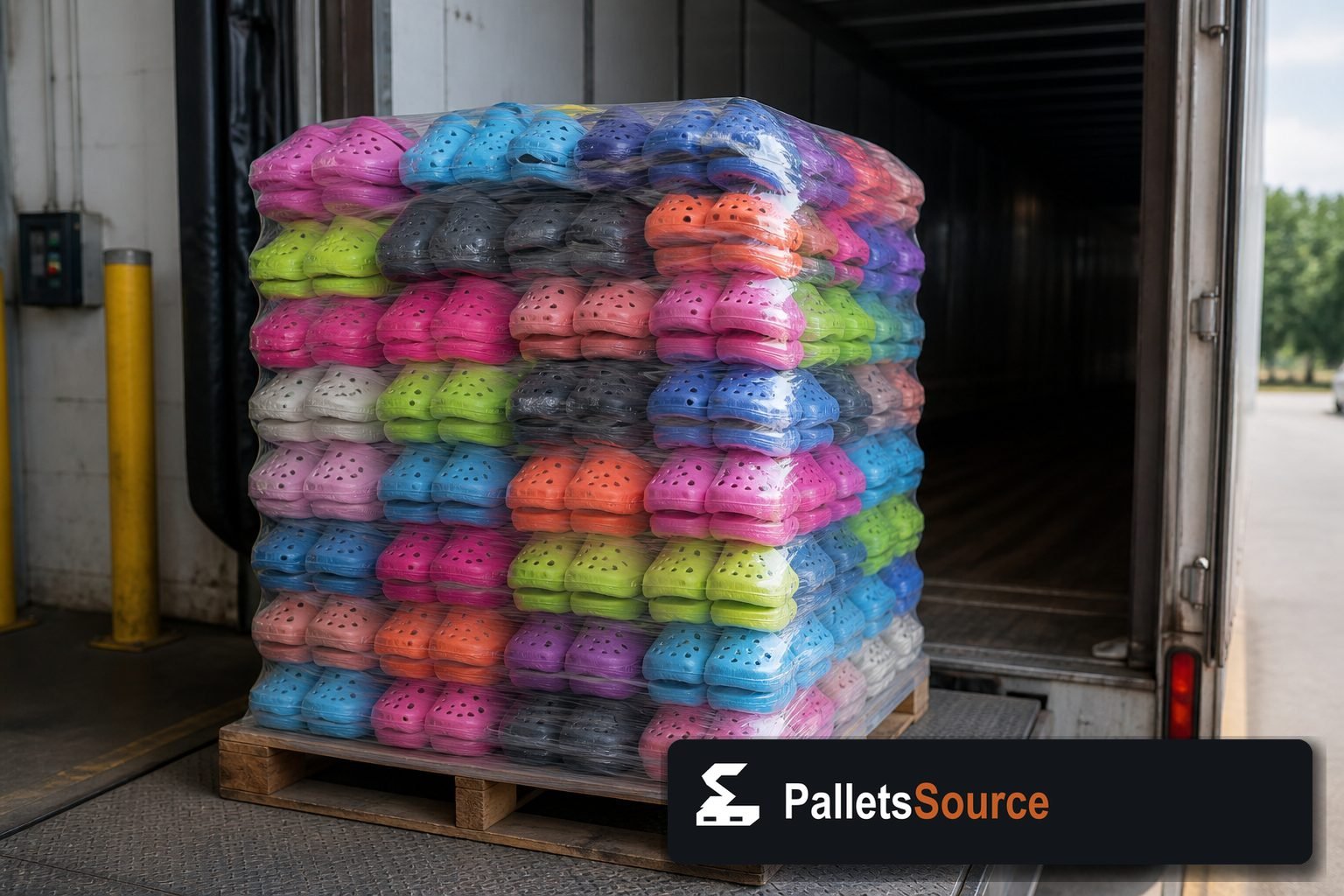 Crocs Pallets — Warehouse / shipping context