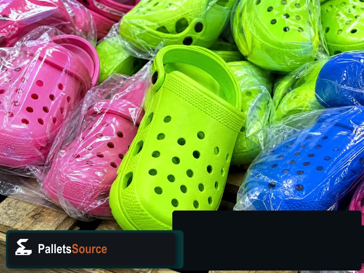 Crocs Pallets — Assorted units you can review before buy