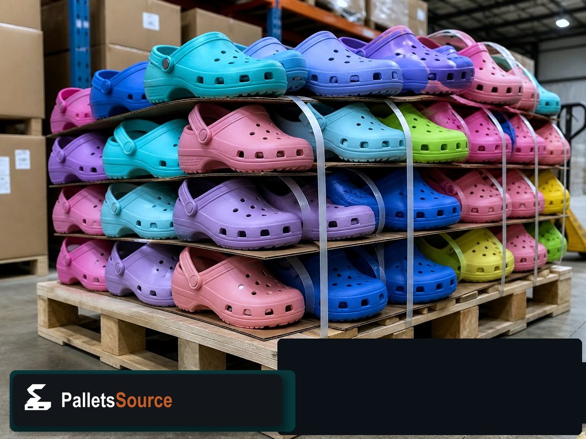 Crocs Pallets — Freight-ready pallet packing