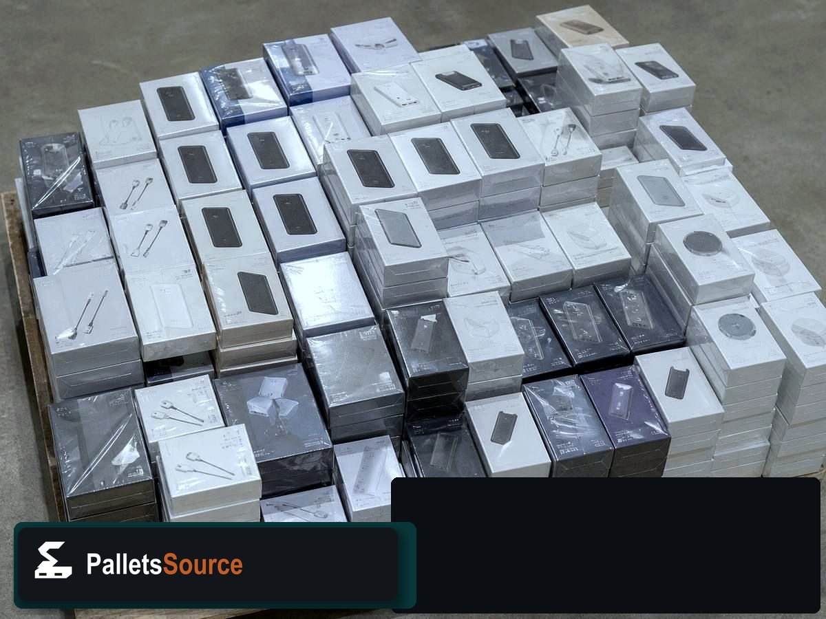 Customer Return Electronics Pallets — Freight-ready pallet packing