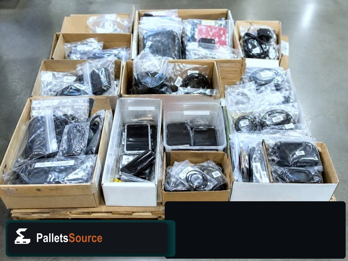 Customer Return Electronics Pallets — Staging before your order ships