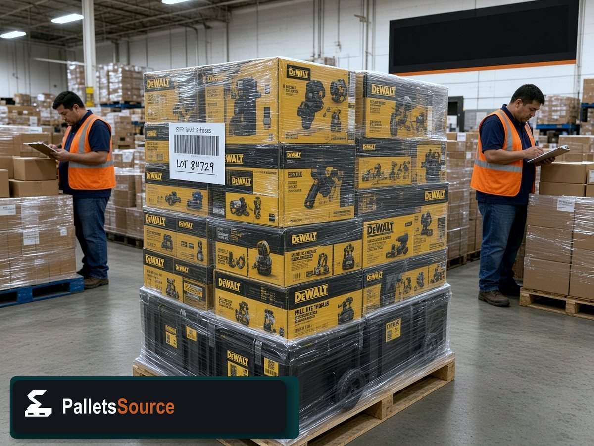 DeWalt Cordless Tool Pallets — Online-ready pallet photo for checkout
