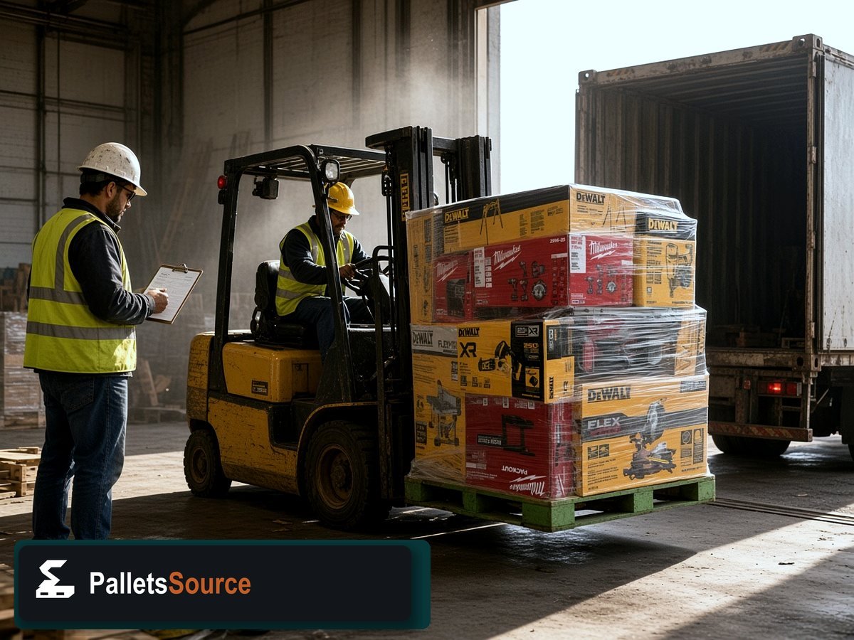 DeWalt Cordless Tool Pallets — Lot ticket details before you buy online
