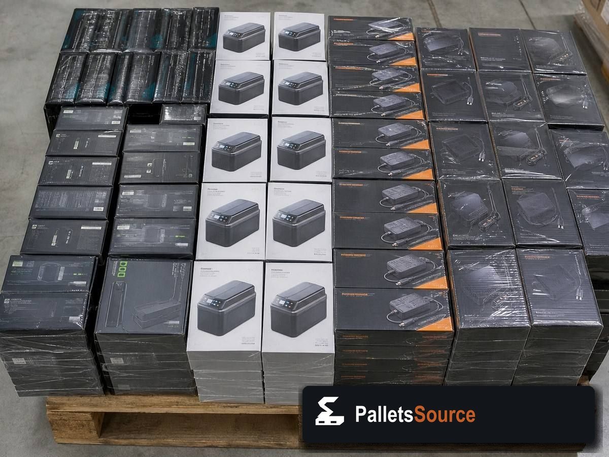 DeWalt Return Pallets — Warehouse / shipping context