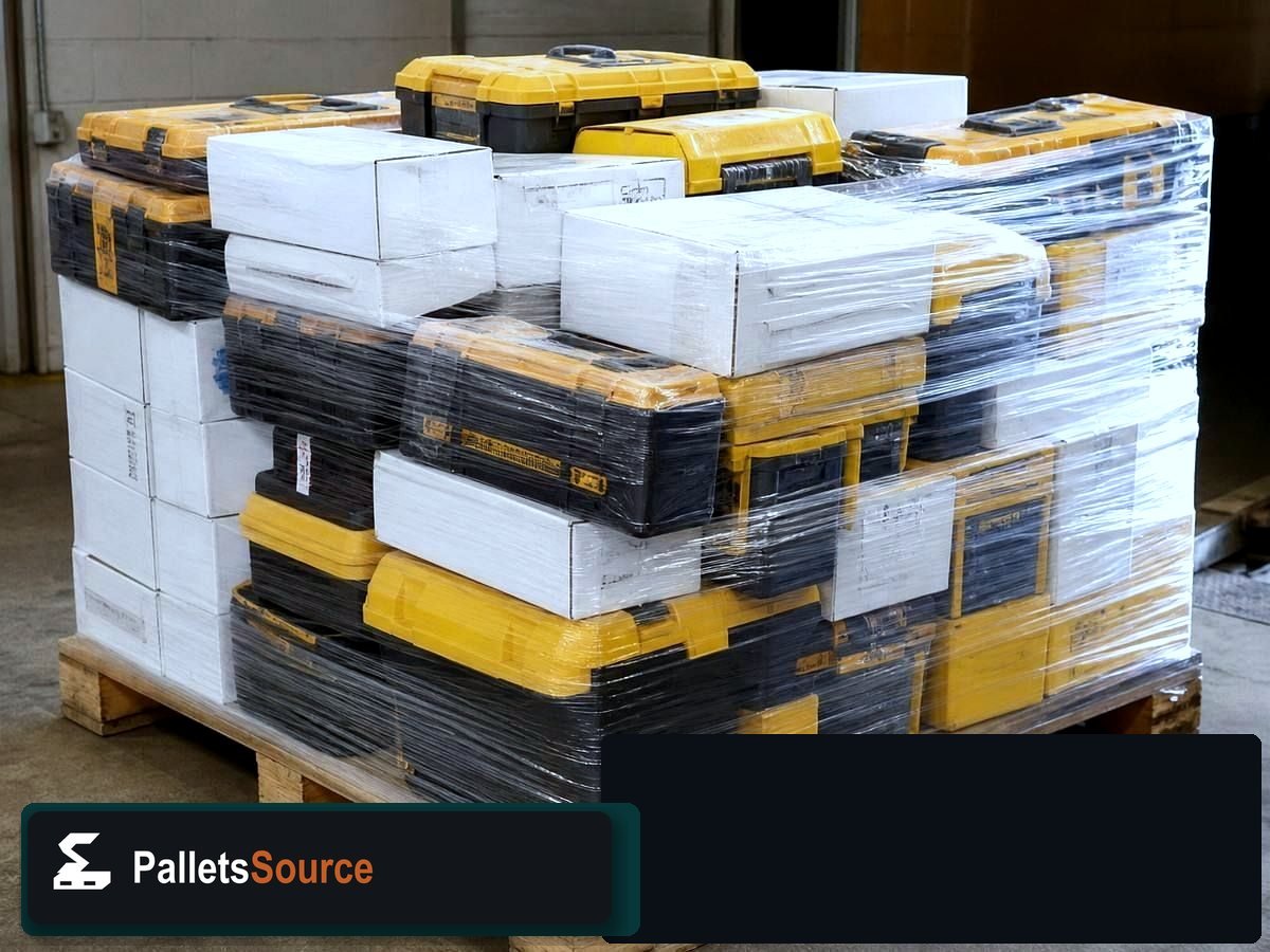 DeWalt Return Pallets — Assorted units you can review before buy