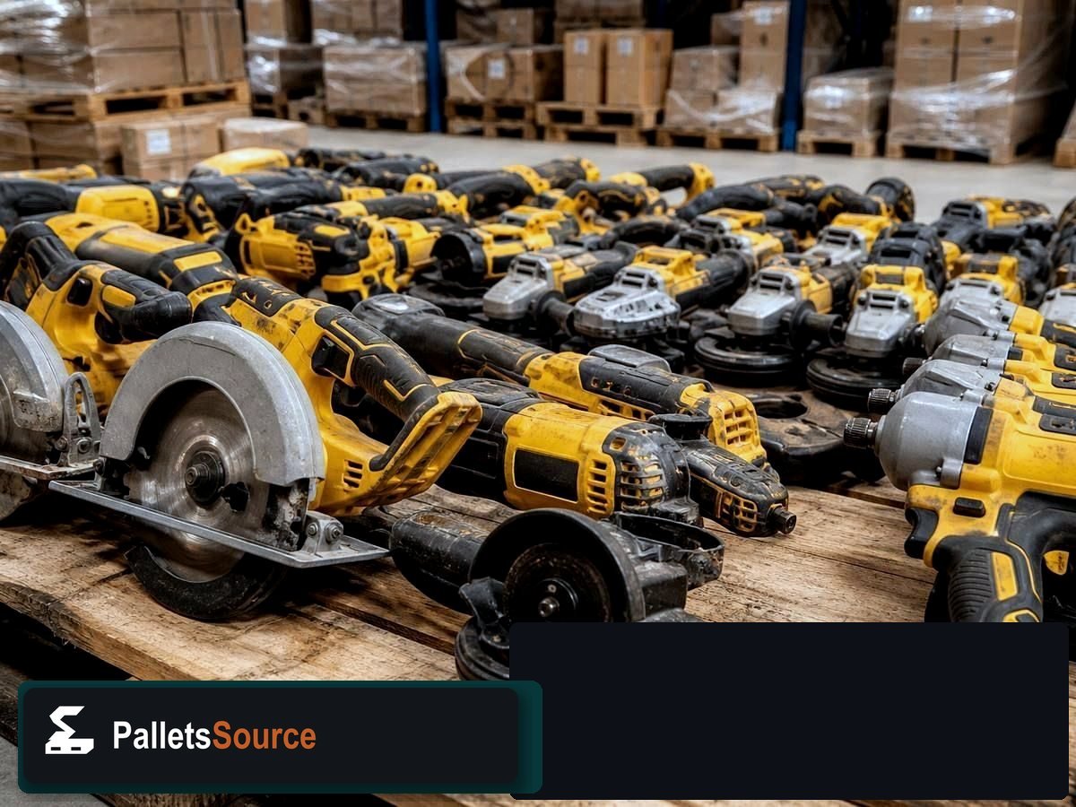 DeWalt Tool Pallets — Freight-ready pallet packing
