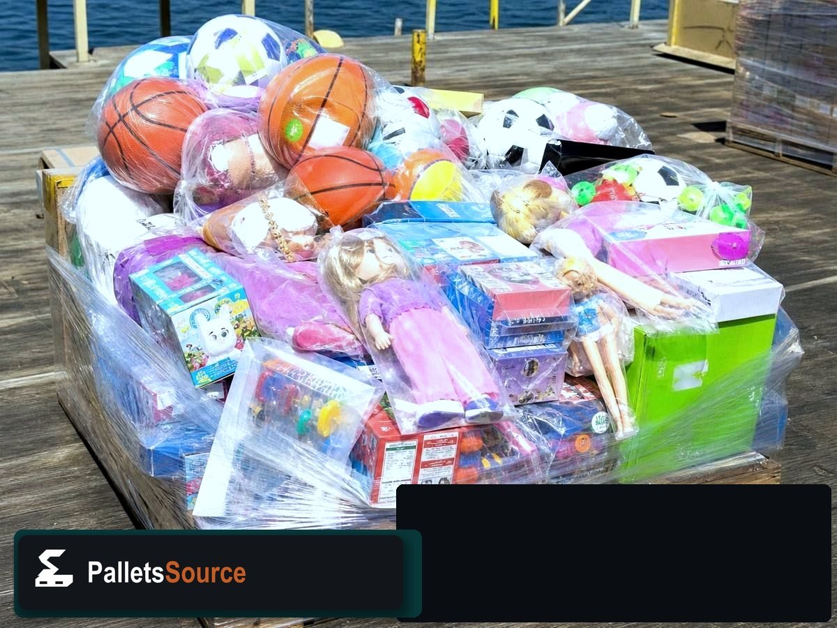 Disney Toy Pallets — Staging before your order ships