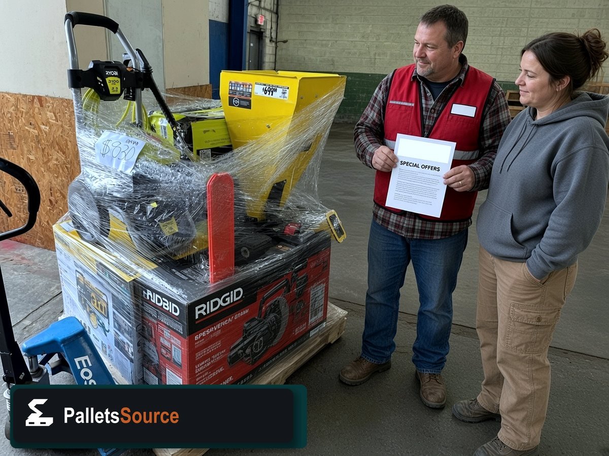 DIY Home Improvement Tool Pallets — Customer Care walkthrough with the lot