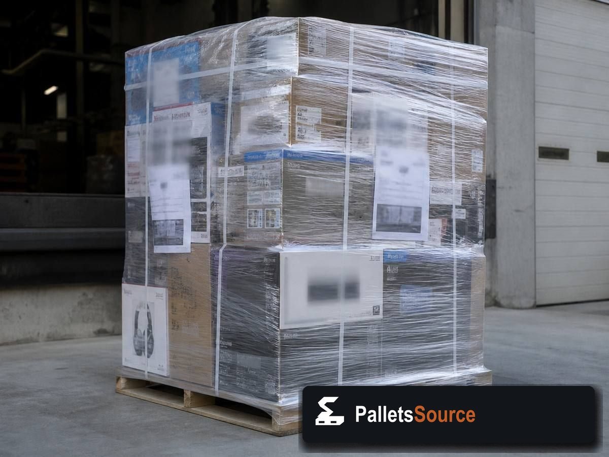 Electronics Liquidation Pallets — Warehouse / shipping context