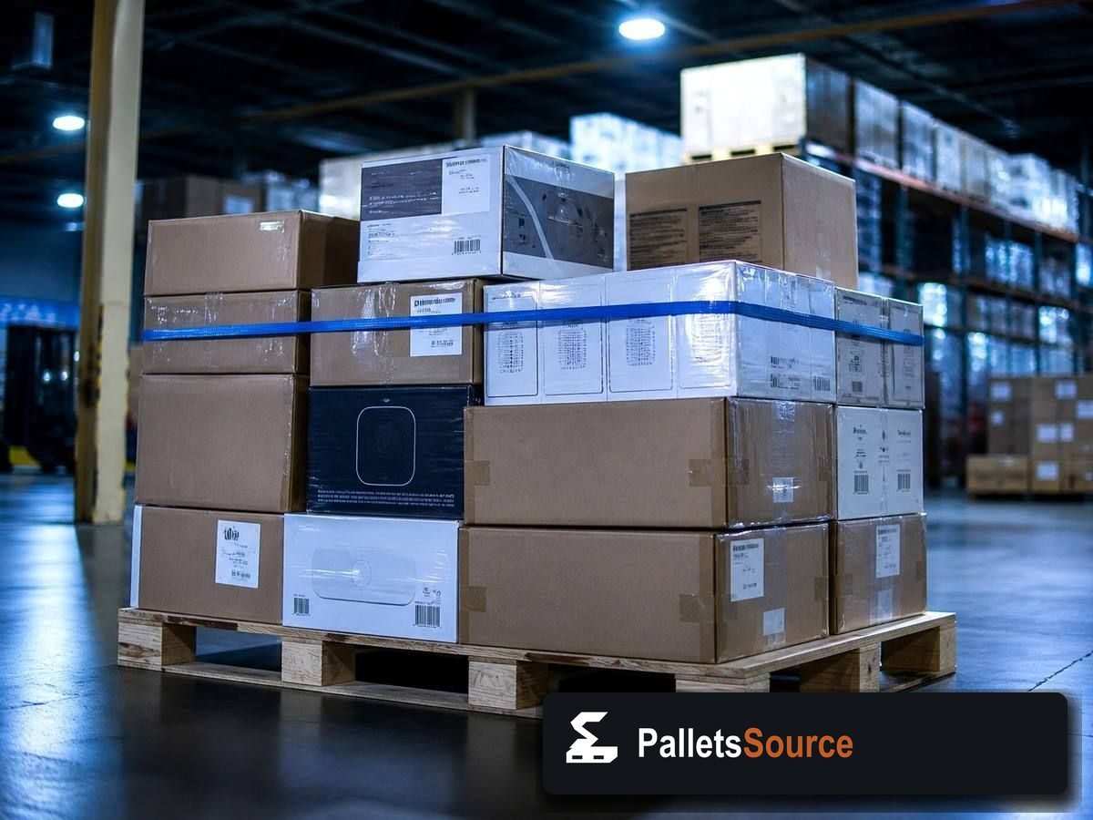 Electronics Pallets — Second pallet angle