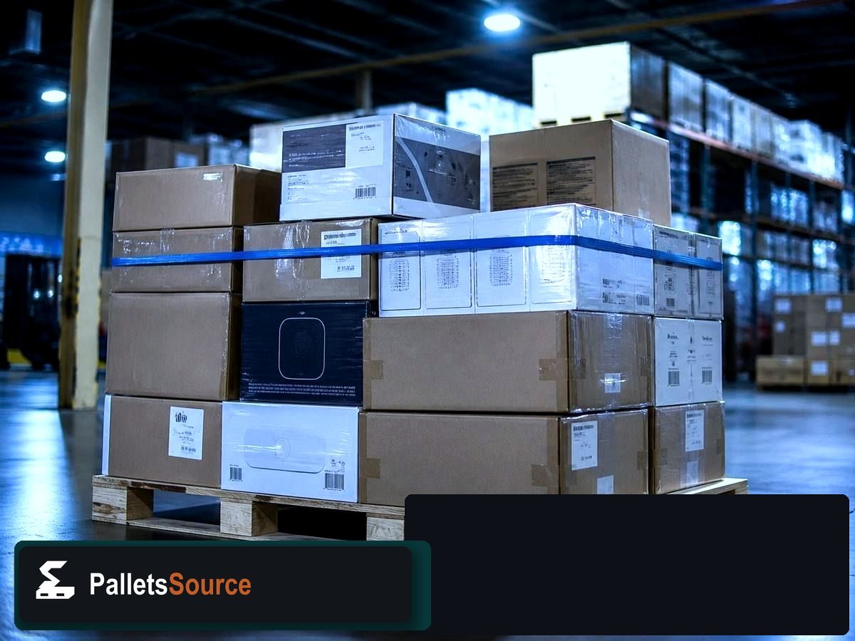 Electronics Pallets — Freight-ready pallet packing