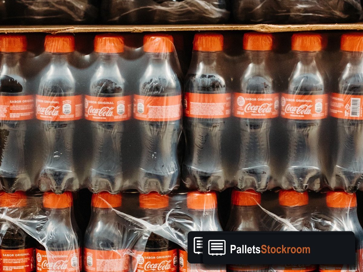 Energy Drink Pallets — Staging before your order ships