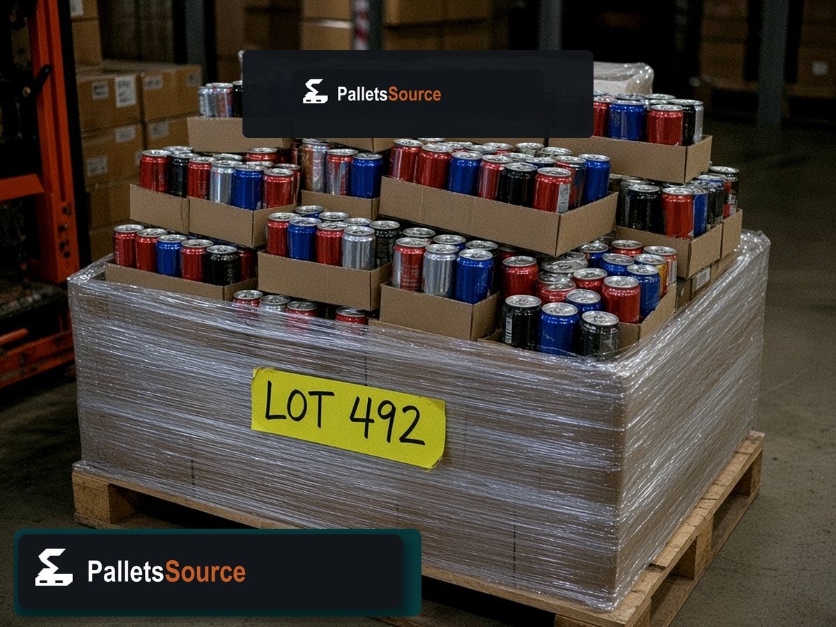 Energy Drink Pallets — Product detail for online checkout