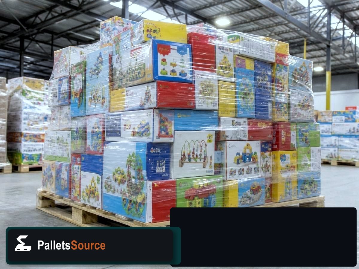 Fisher-Price Pallets — Freight-ready pallet packing