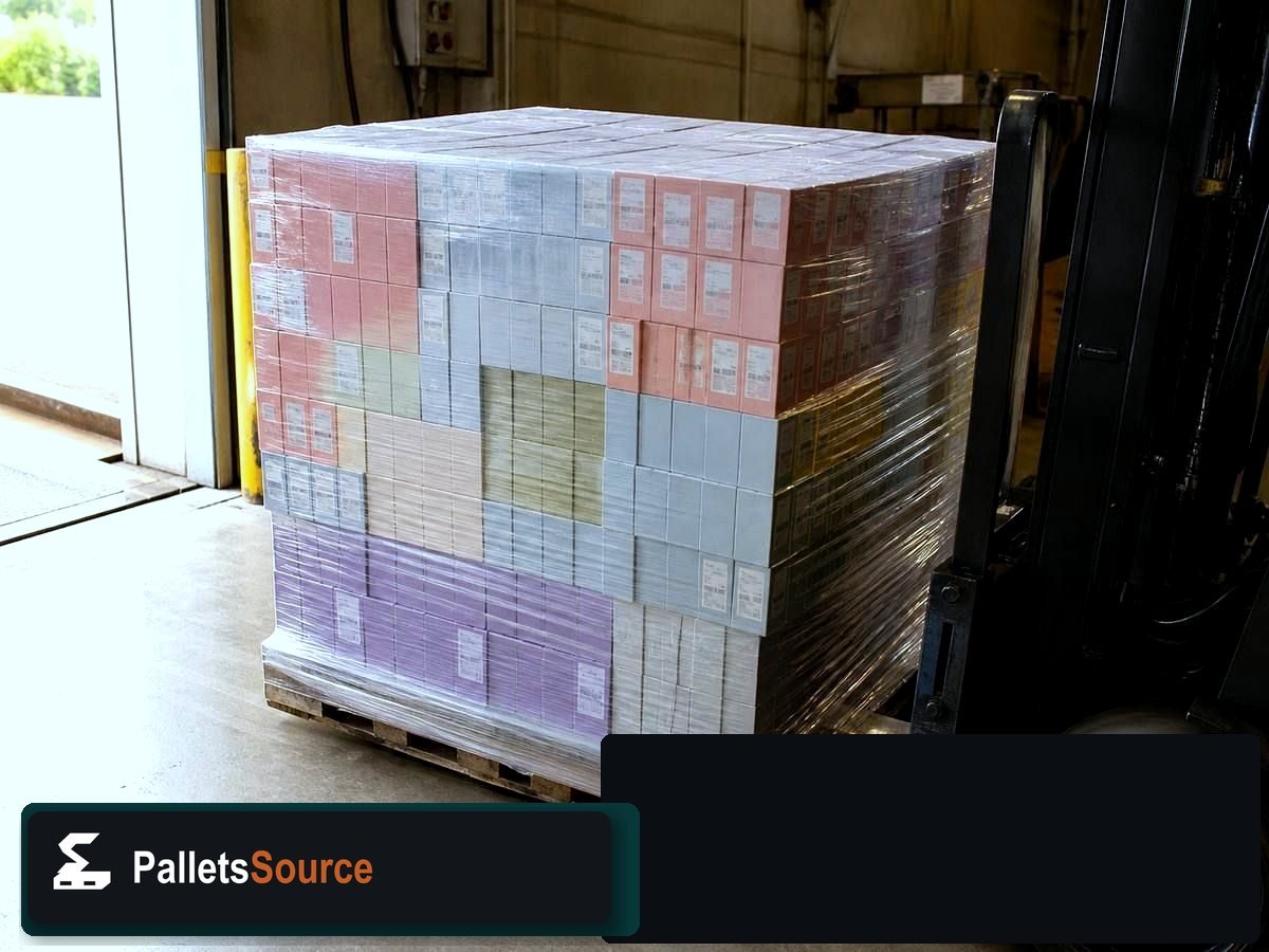 Fragrance Pallets — Warehouse pallet packing context