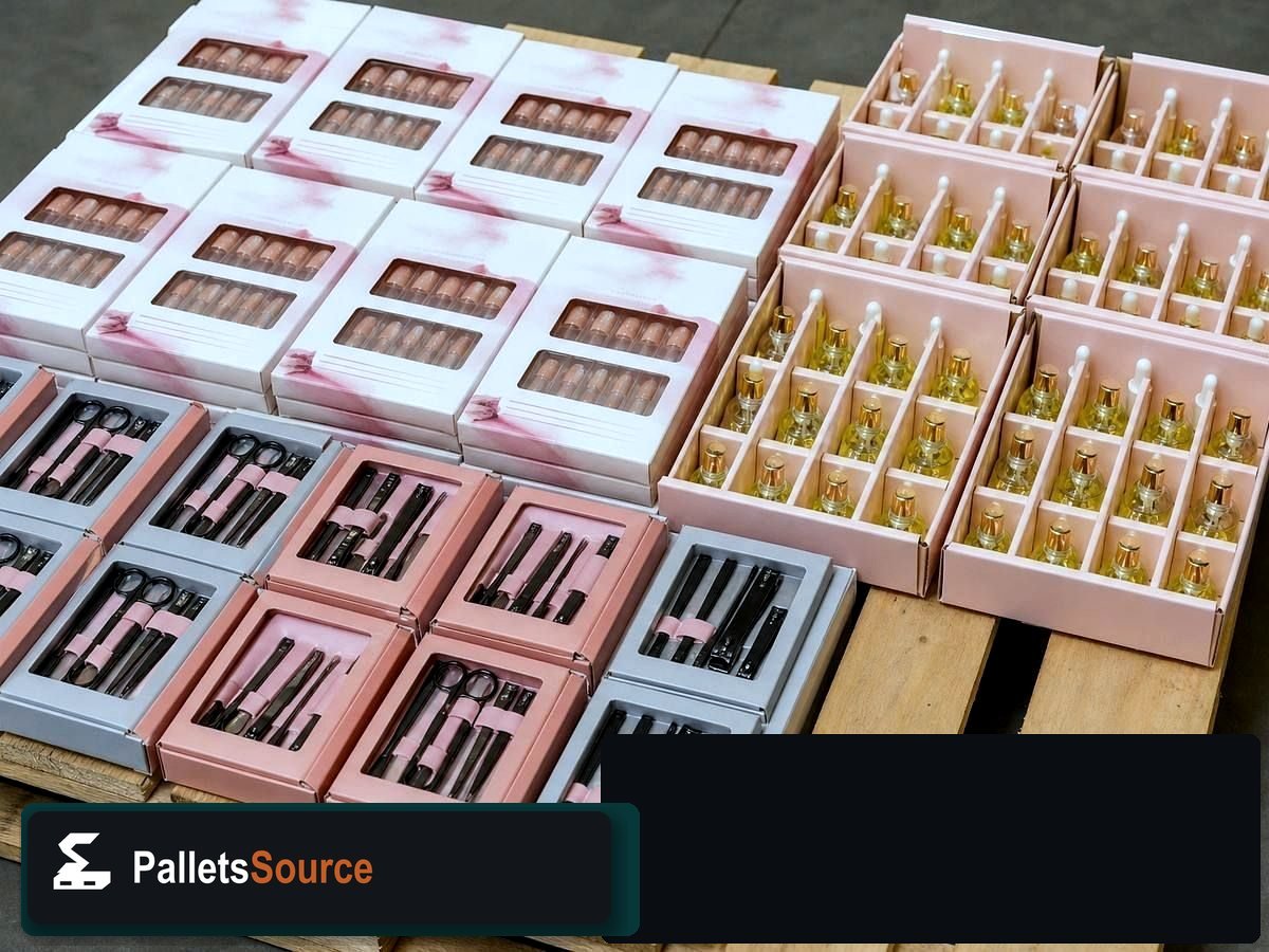 Fragrance Pallets — Aisle or dock staging for USA freight