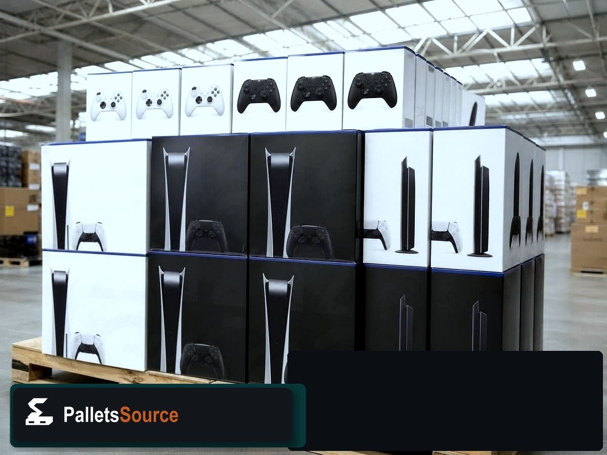 Gaming Electronics Pallets — Freight-ready pallet packing