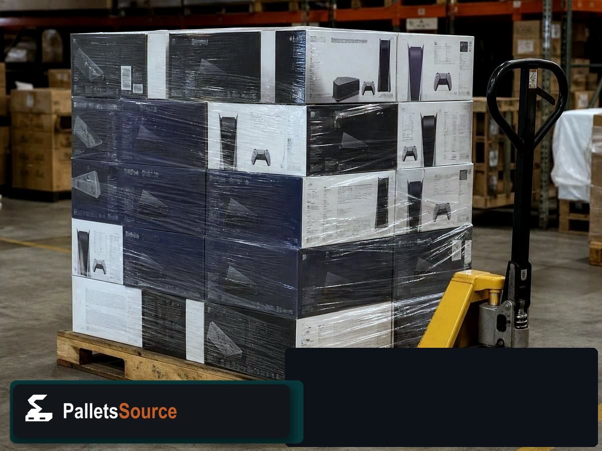 Gaming Electronics Pallets — Staging before your order ships