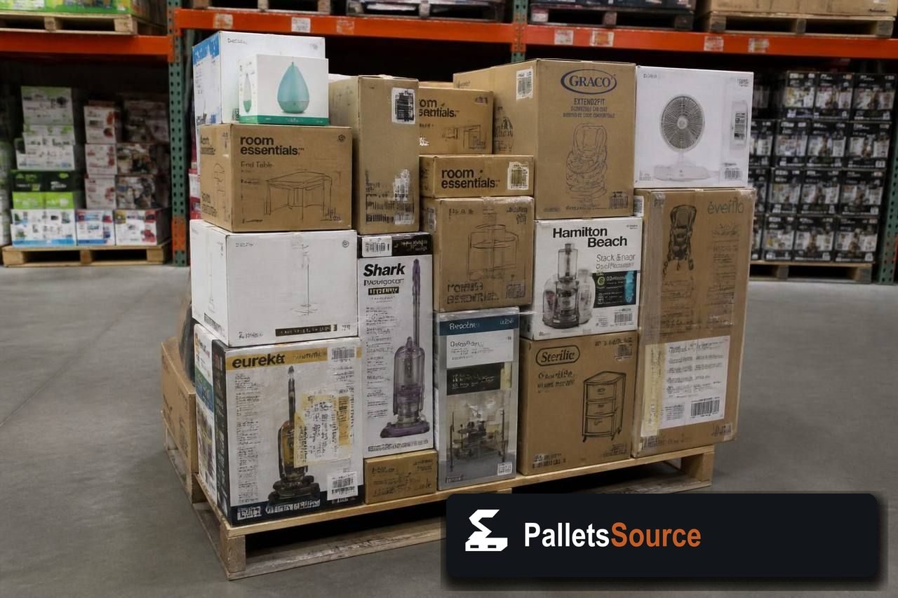 General Merchandise Pallets — Second pallet angle