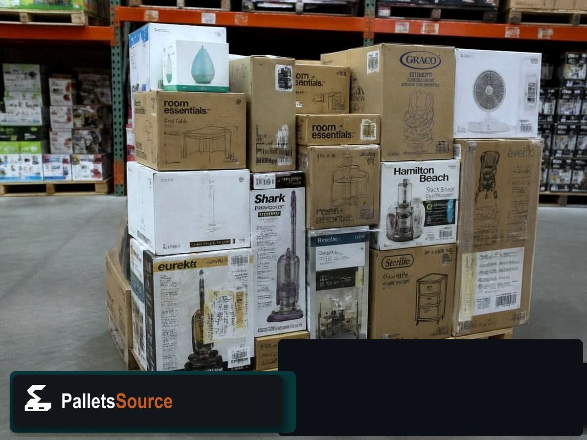 General Merchandise Pallets — Freight-ready pallet packing