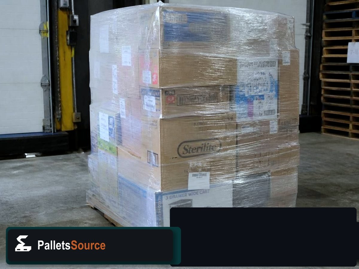 General Merchandise Pallets — Staging before your order ships